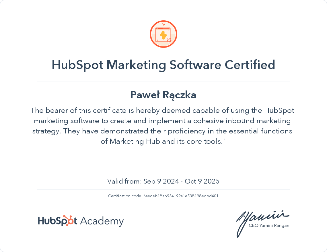 Pawel-marketing-software-certification