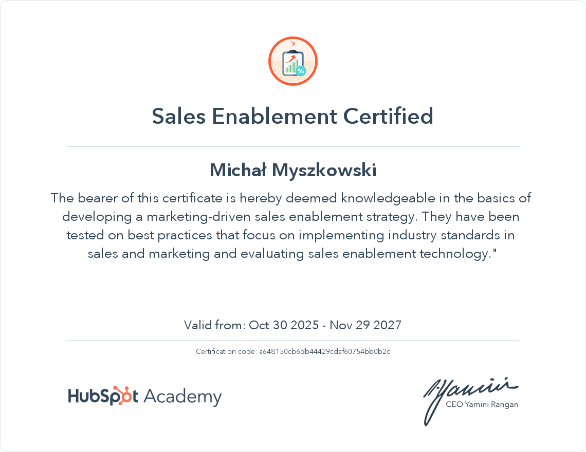 Sales Enablement