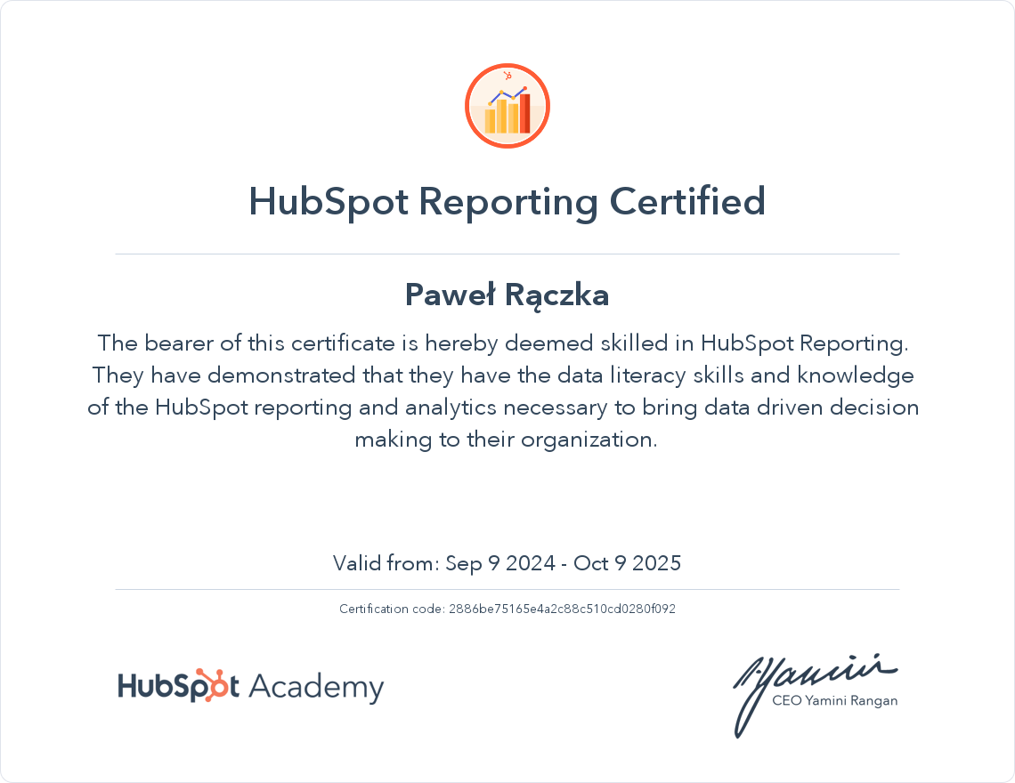 pawel-hubspot-reporting-certification
