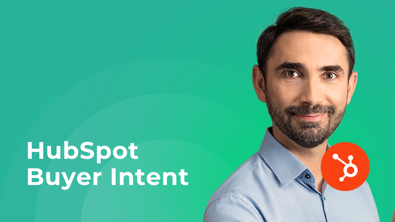 Marketing - HubSpot buyer intent